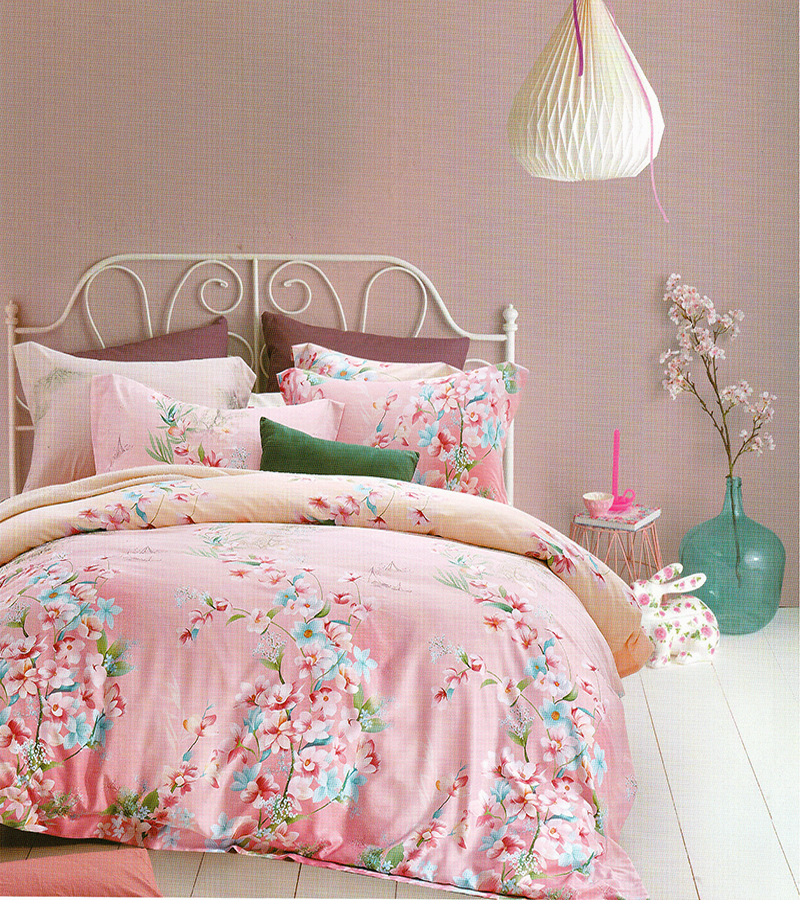 MIYOSHI TENCEL - Pink Sakura 1m6 x 2m