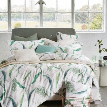 MIYOSHI TENCEL - Green Feather 1M6 x 2M